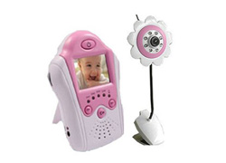 2.4GHz Wireless Camera,LCD Baby Monitor, Voice Control