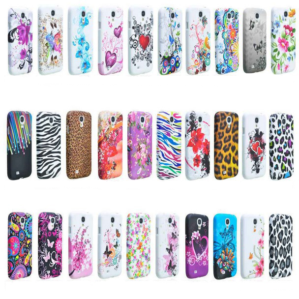 Colorful Flower Soft TPU Protector Case 

Cover Skin for Galaxy S4 i9500