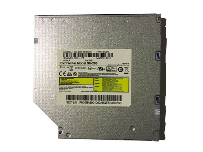 SU-208 For HP EliteBook 2570p 8X SATA 9.5mm CD-RW DVD RW Multi Burner Drive