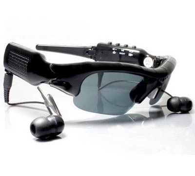 8GB Spy Sunglasses Mp3 Camera Video Recorder DVR MP3 Player Sun Glass COOL Glass
