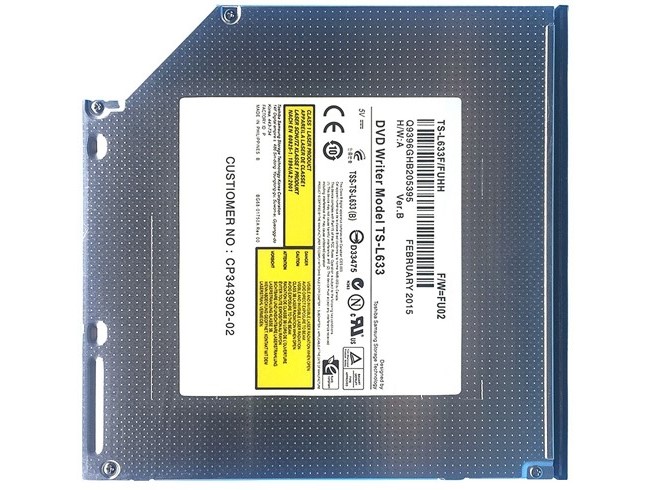 Toshiba Lenovo TS-L633 Internal 8XDVD±RW DVD±R DL SATA 12.7mm Drive