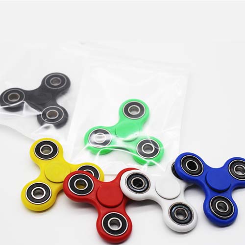 Hand Spinner Tri Fidget Finger Fingertip Gyro Steel Ball Desk Toy EDC Kids Adult