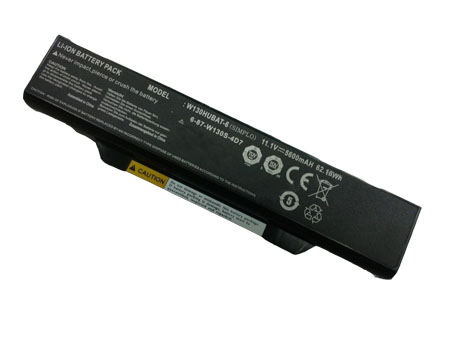 Clevo W130HUBAT 6 Laptop Batterie