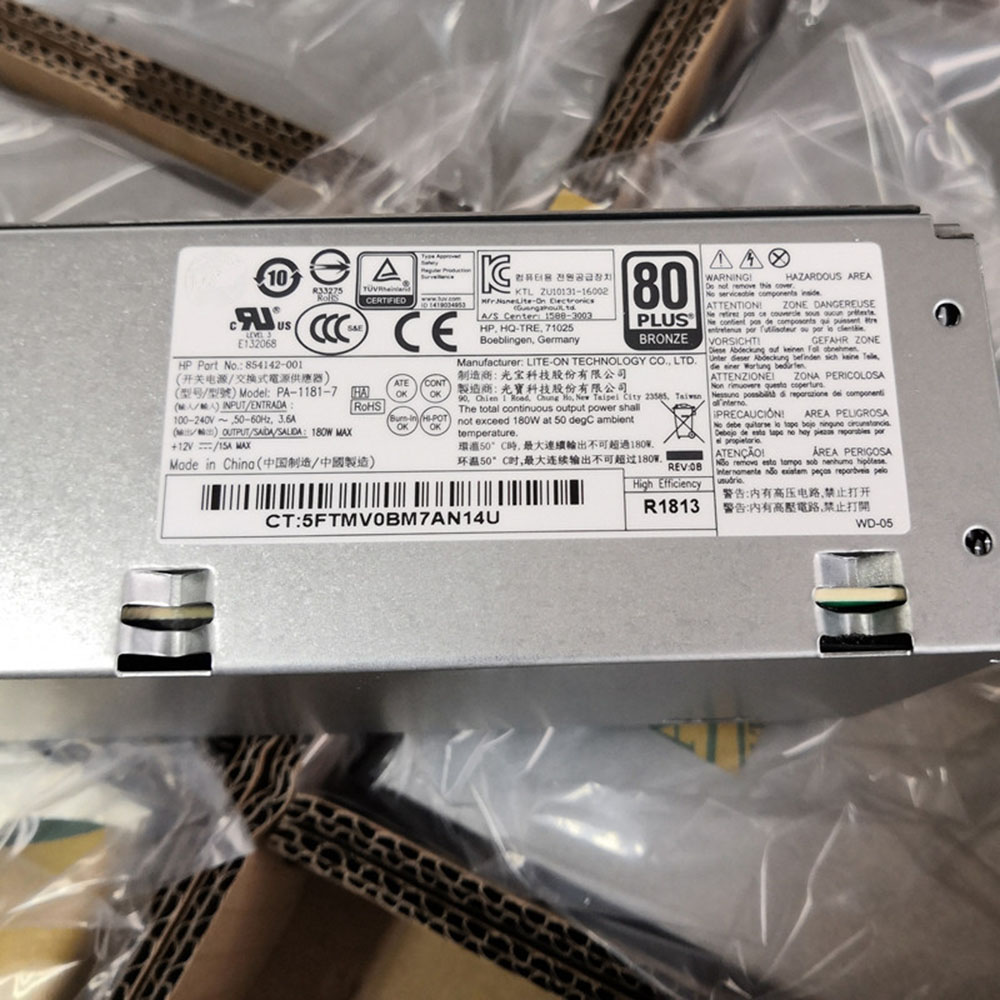 HP 280G2 SFF 180 Watts 6 PIN