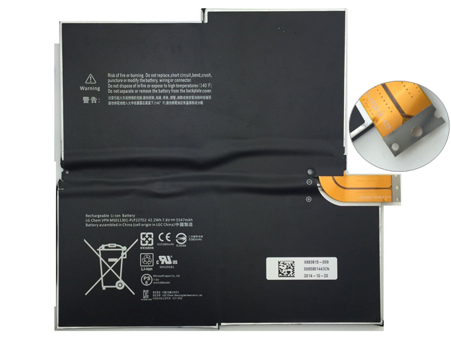 MICROSOFT SURFACE PRO3 3/MICROSOFT SURFACE PRO3 3 Batterie