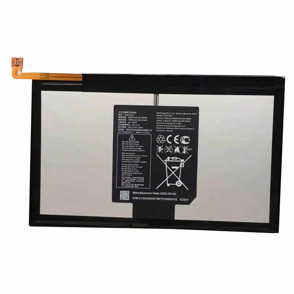 TCL TLP078A1/TCL TLP078A1 Batterie