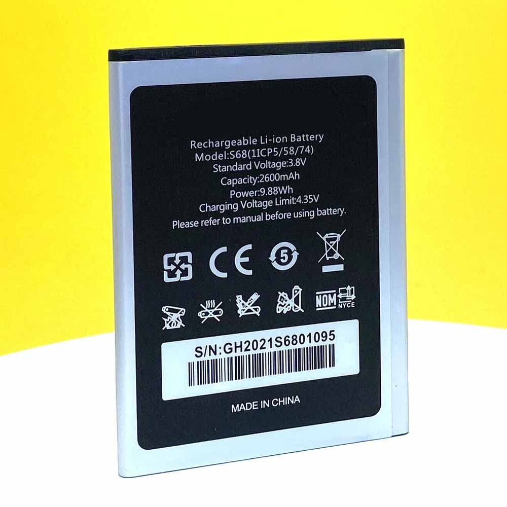 OUKITEL S68 batterie
